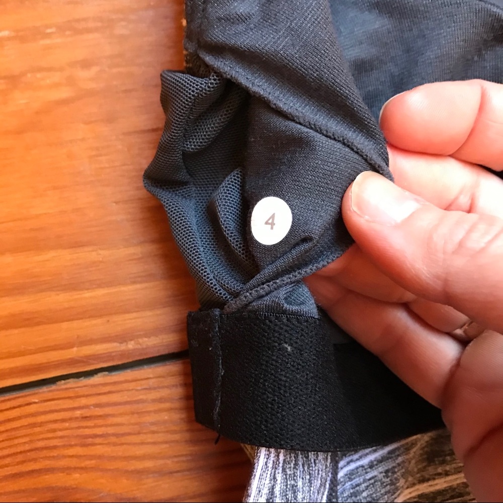 Lululemon Gray Striped Tank Top, EUC, 4 - Picture 12 of 14